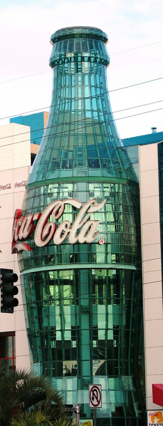 Photo:  Elevator at the Coca Cola Store